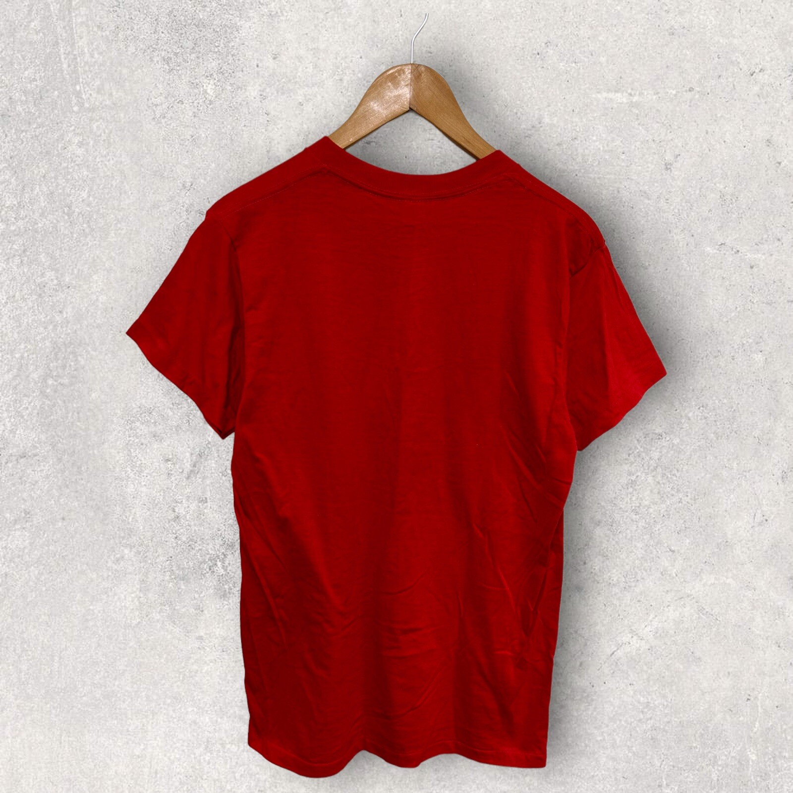 Opici Vintage 90's Official Field Tester Graphic T Shirt Red Size Large gallery