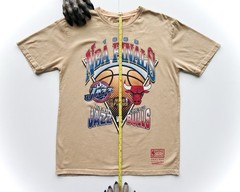 Mitchell & Ness 1998 NBA Finals Bulls vs Jazz Size Large Retro T-shirt Vtg Style