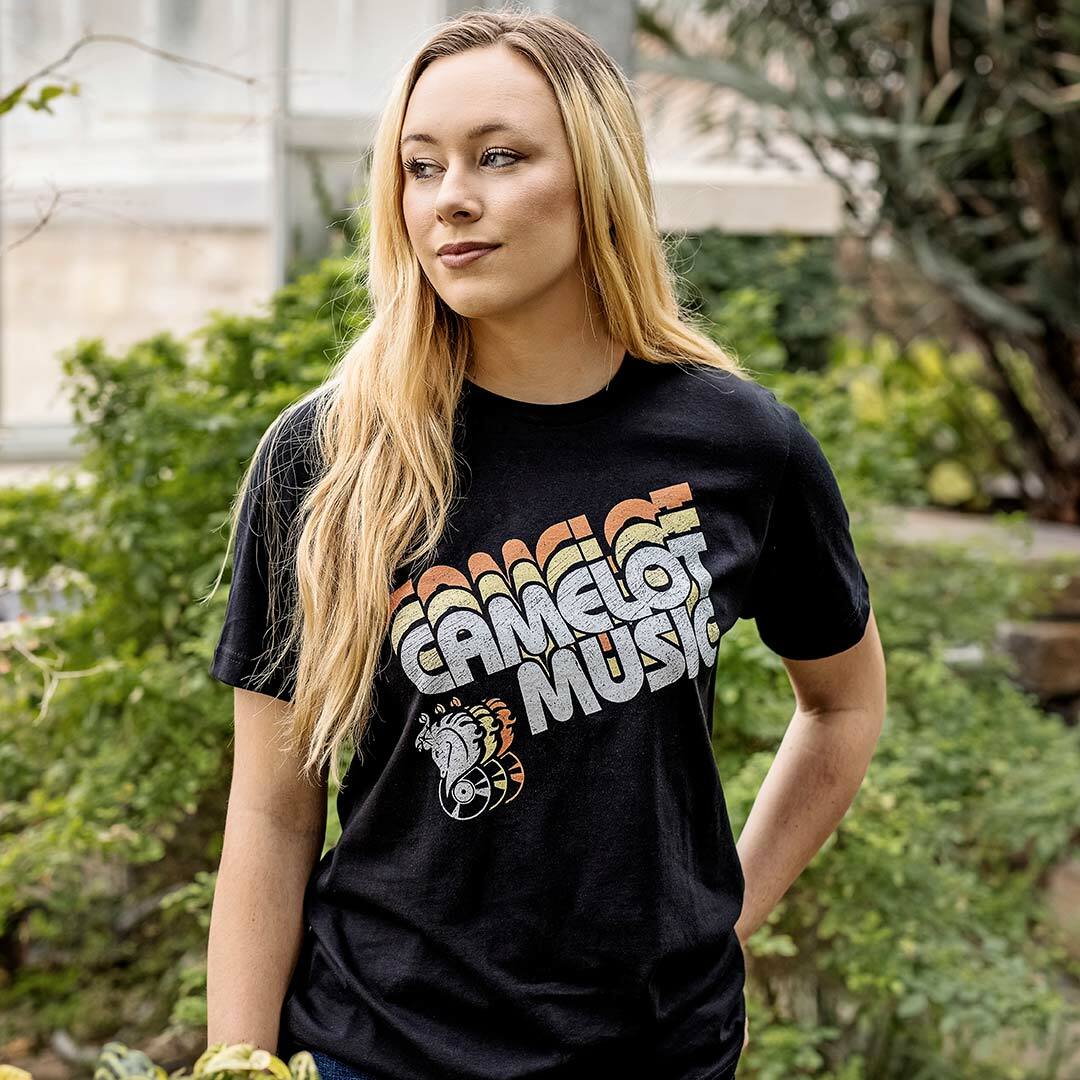 Camelot Music Records & Tapes Short-Sleeve Unisex T-Shirt – Retro Tees