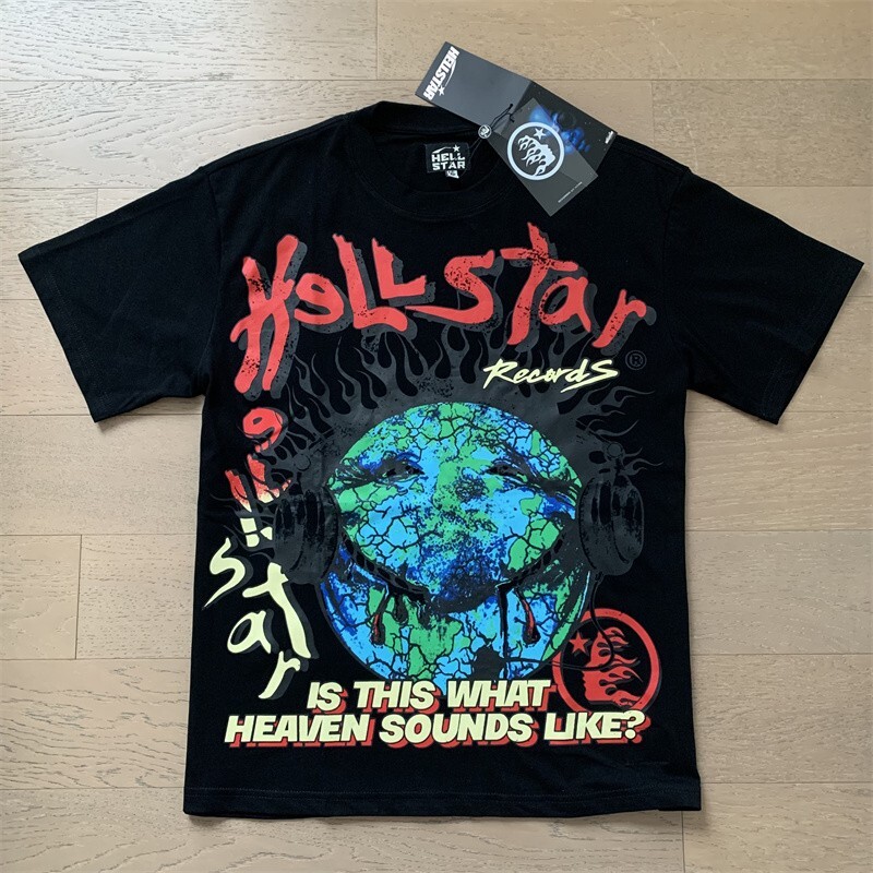 Hell Studios star Globe tee High Street Fashion Men's Short Sleeve T-Shirt gallery