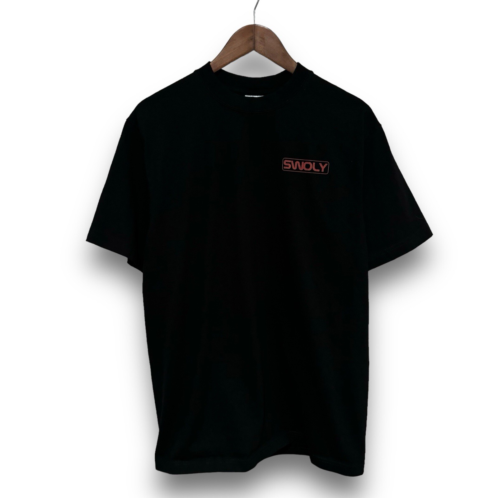 Swoly Supplements Men's Graphic Heavyweight T Shirt Black Size Large 21 x 30 gallery