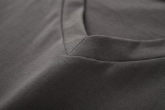 Men’s V-Neck T-Shirt – Premium 95% Cotton 5% Spandex Soft Slim Fit Tee, Breat…