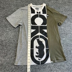 Ecko Unltd. Colorblock Graphic Tee Men’s Small Y2K 90s Streetwear Short Sleeve