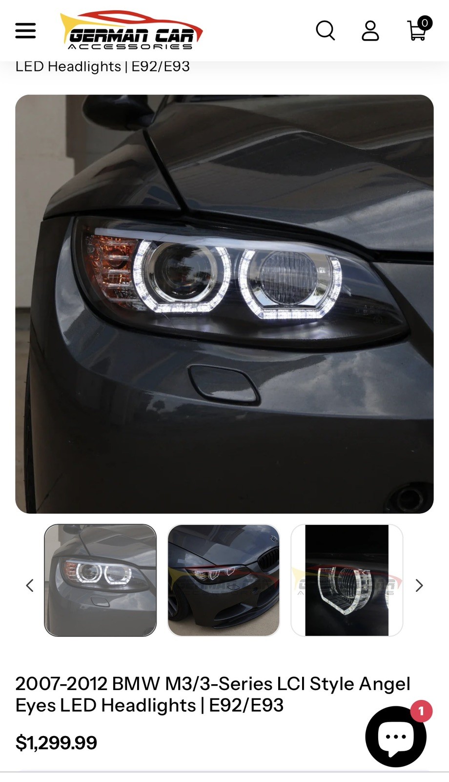 Bmw E9x Mean Headlights With Led