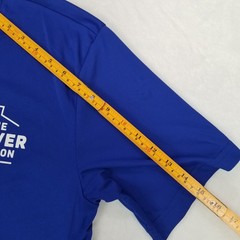 Extreme Makeover Home Edition Custom Ink Performance T-Shirt Large Royal Blue