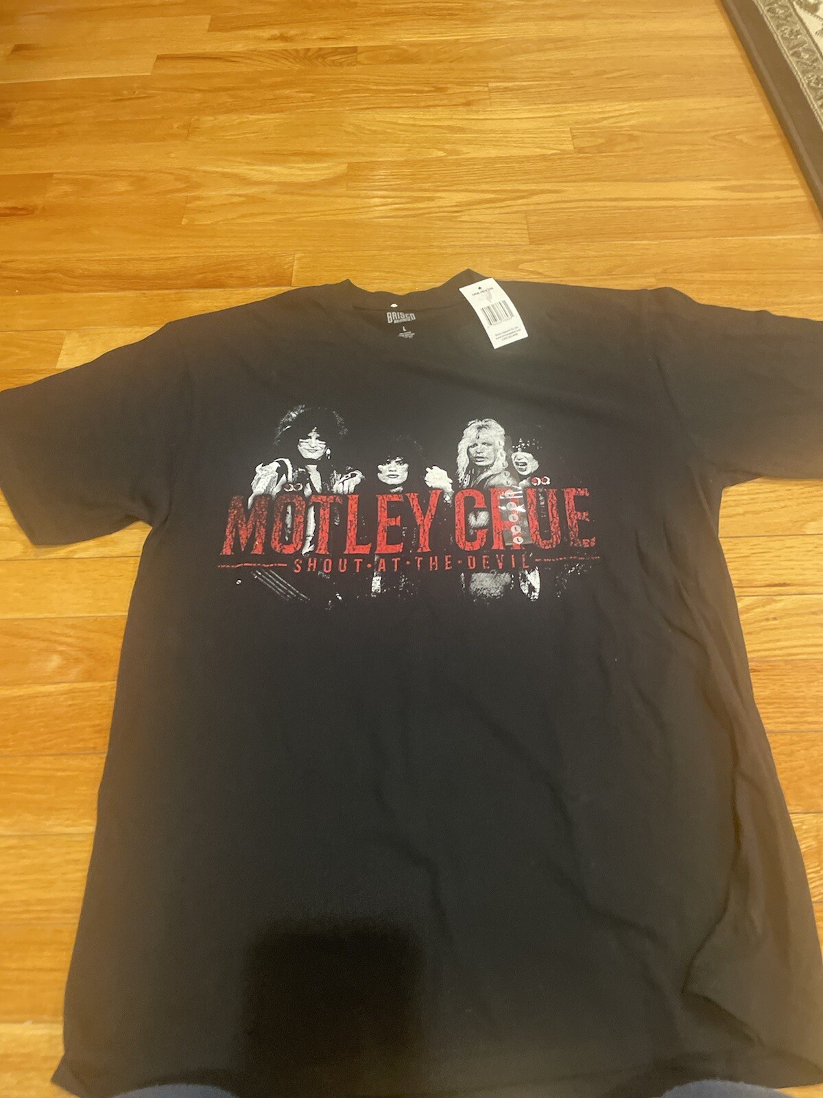 Motley Crue Shout .at .the Devil T Shirt Size Large Brisco Apparel gallery