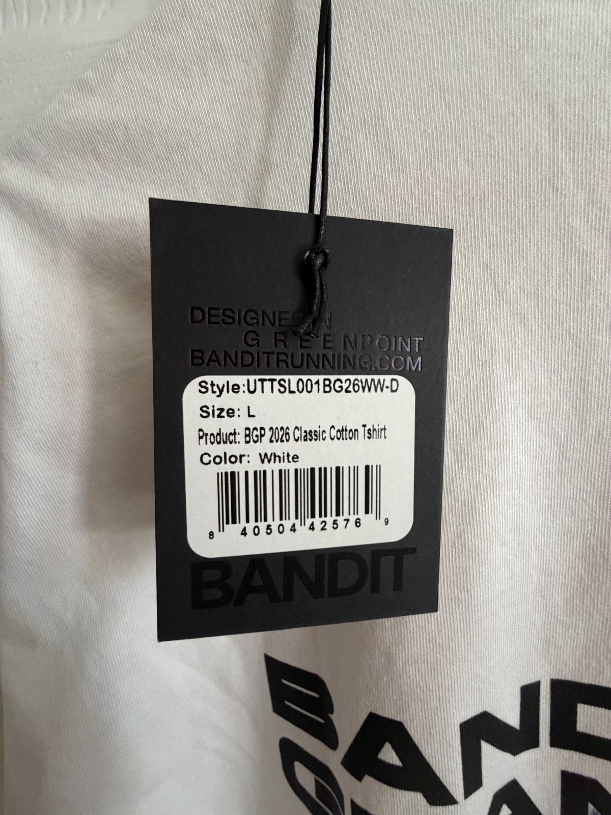 NWT Bandit Grand Prix 2026 Classic Cotton T-Shirt Mens L Rare BGP Brooklyn gallery