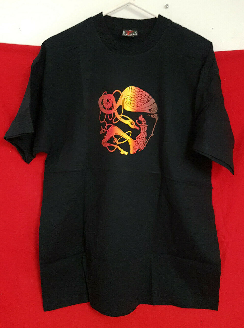 Celtic T. T-Shirt. Original Design Hand Painted by Silk Screen.Van Dyke-O'Connor gallery