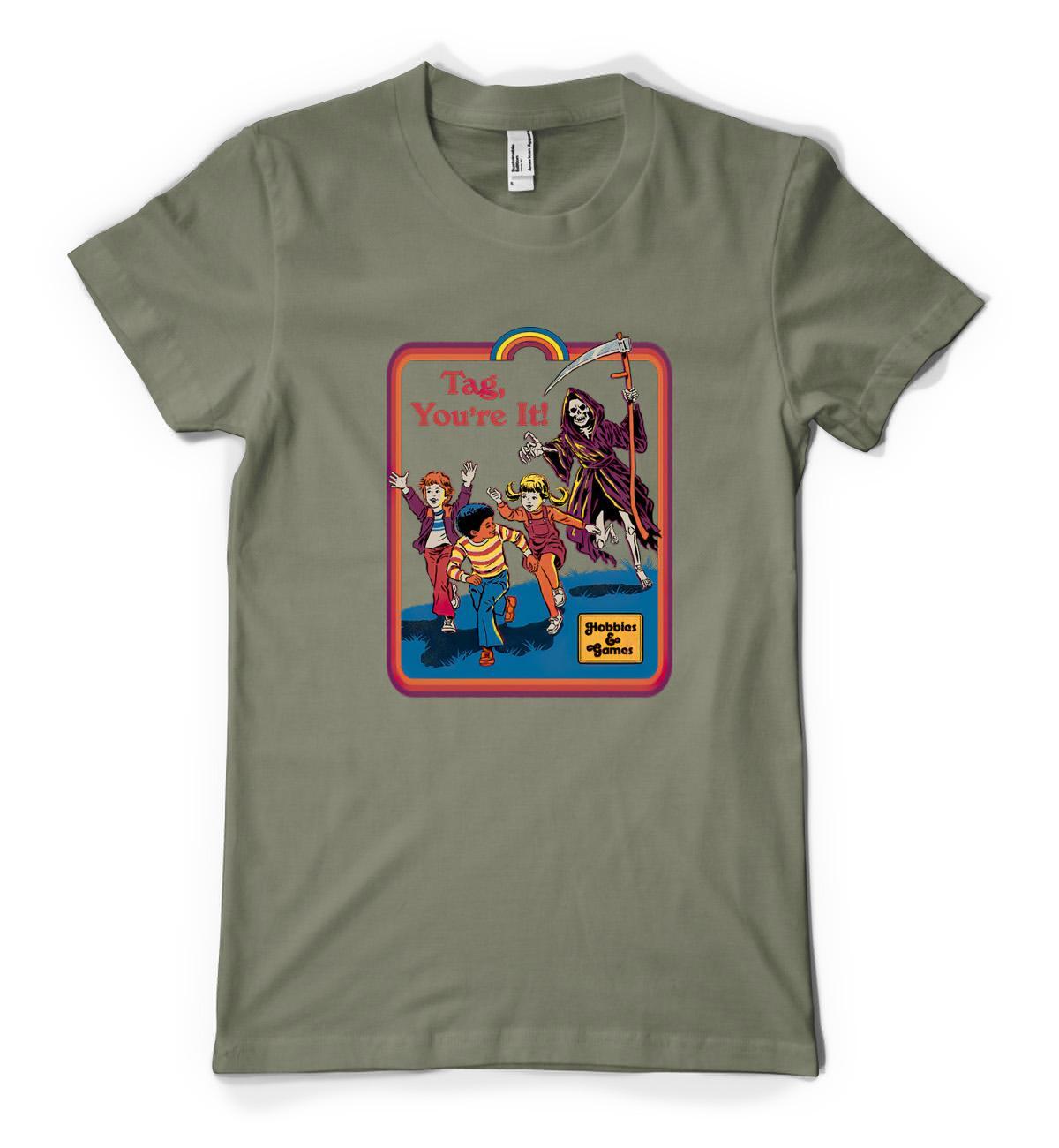 Tag Your It Grim Reaper Hobbies and Games Personalised Unisex Adult T Shirt gallery