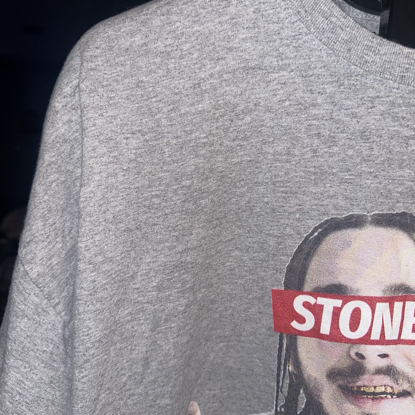 POST MALONE Mens 3XL Tshirt STONEY Rap Hiphop Music Band Official 2016 Gray EUC gallery