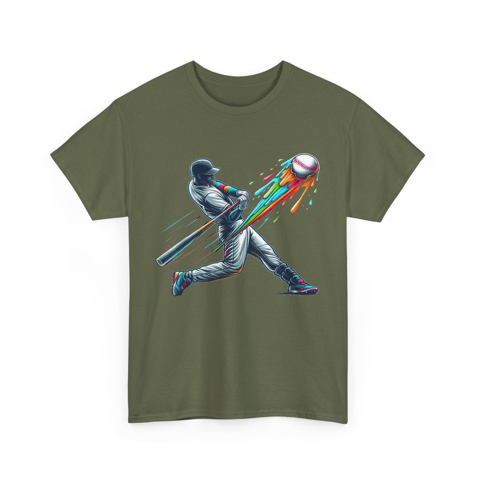 Baseball Player T-shirt, Baseball Sports Lovers Supporters Men T-shirt