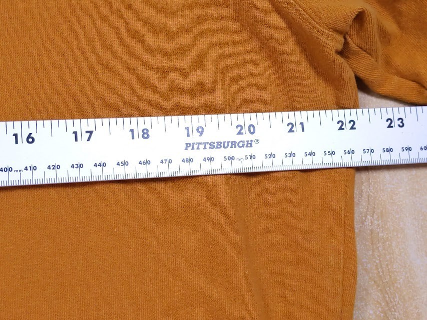 Uniqlo U Mens Large Burnt Orange Crewneck T-Shirt 100% Cotton Short Sleeve Basic gallery