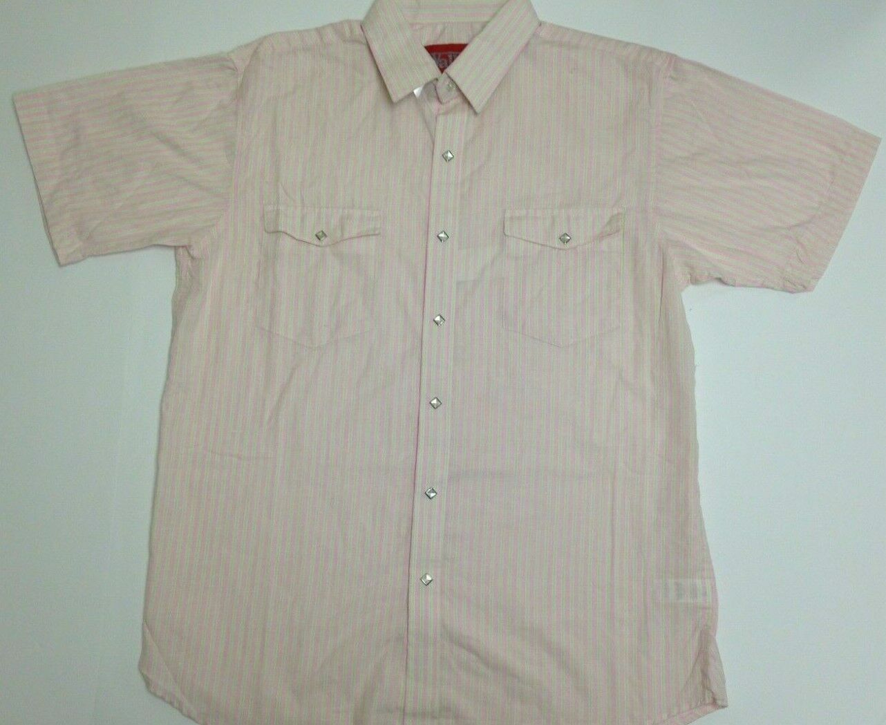 Walls Men’s Button Down Work Shirt w 2 Chest Pockets, New w/ Defects