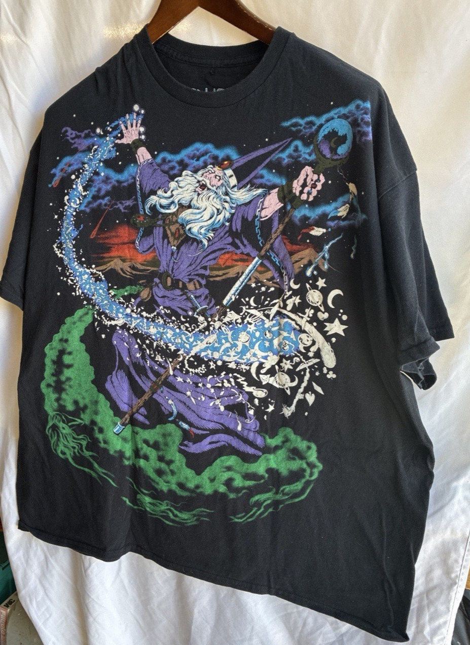 Liquid Blue Wizard AOP T-Shirt Double Sided Graphic Size XXL (18Q) gallery