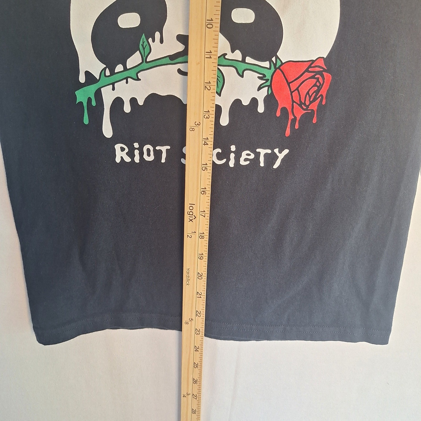 Riot Society Mens Sz S Panda Collection Shirt !00% Cotton USA Made Street Wear gallery
