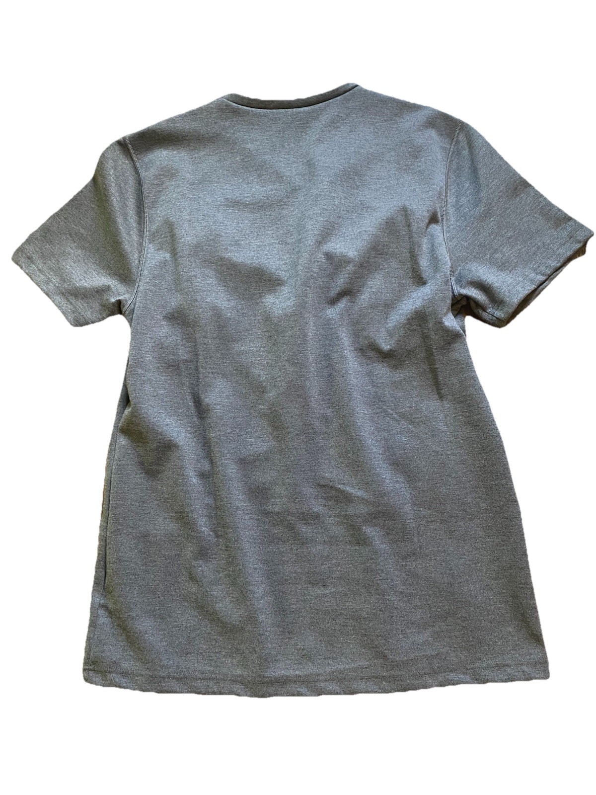 LALABU Dad Shirt Mens Size Large Grey Baby Carrier Soothing Kangaroo Pocket gallery