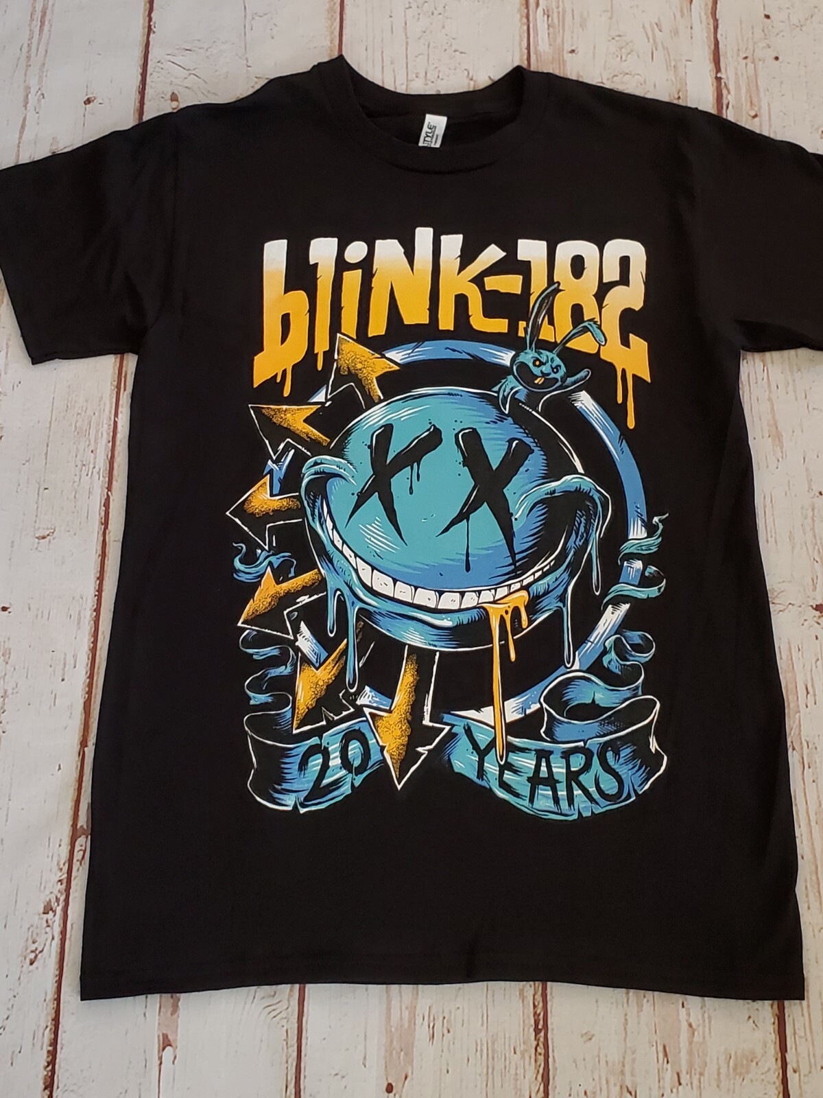 NEW- BLINK – 182- BLACK – BAND T-SHIRT