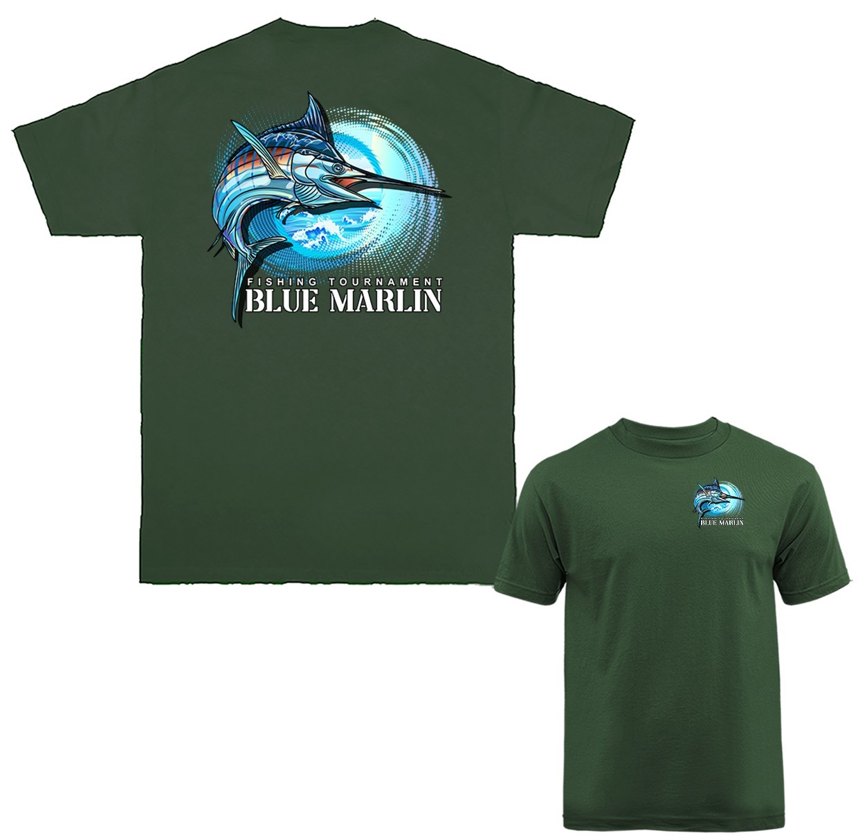 Blue Marlin – Ocean Trophy Fishing Tournament Outdoor Sports T-shirt gallery