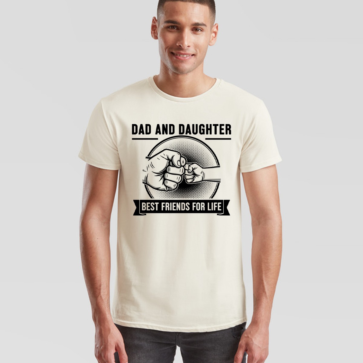 Dad And Daughter Mens T Shirt Best Friends For Life Funny Father's Day Gift gallery