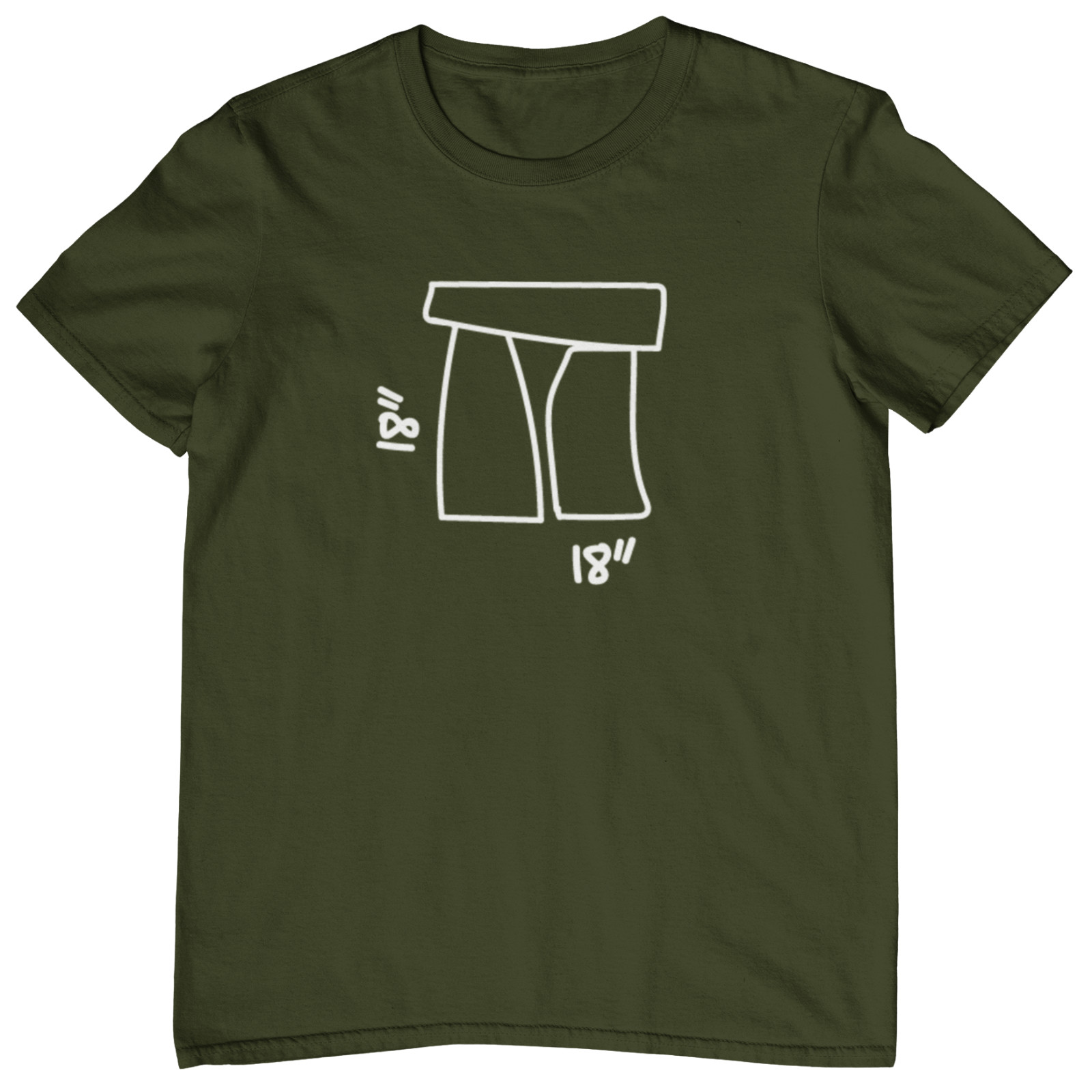 Stonehenge 18" T-shirt (cult movie film spinal tap guitar metal music rock gig) gallery