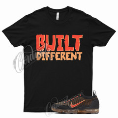 BUILT Shirt for Vapormax 2021 Flyknit Orange Trance Bright Crimson Black Sunset