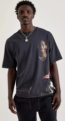 HQ2666-045 Jordan Statement 1985 Men’s Sizes Vary Crew Neck T-Shirt Black NWT