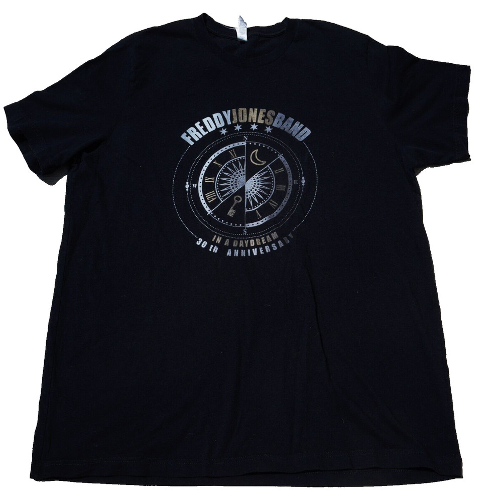 FREDDY JONES BAND IN A DAYDREAM 30TH ANNIVERSARY MEN’S 2XL BLACK T-SHIRT!