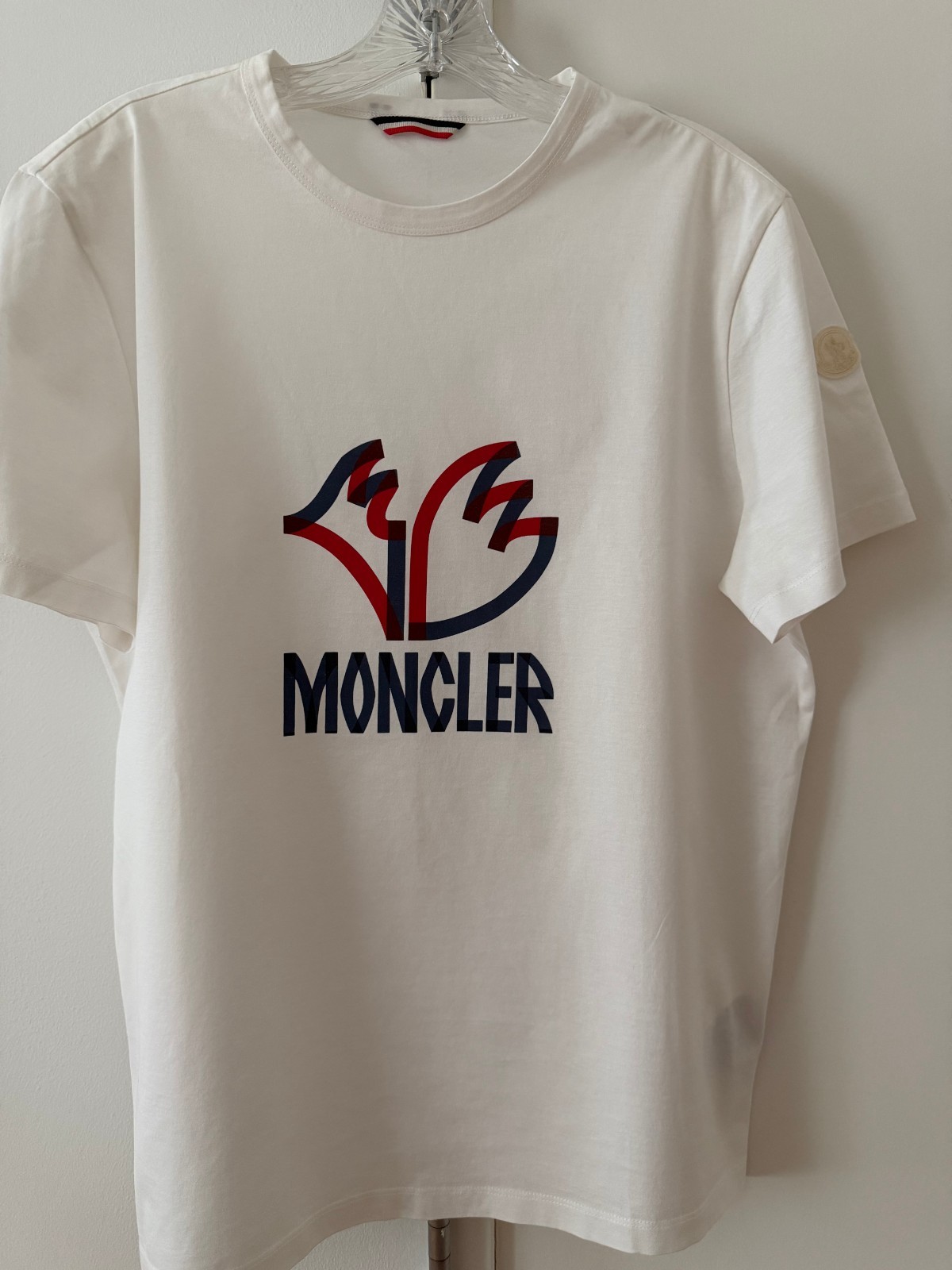 Moncler Logo T-shirt in size 2/Medium; Men’s, excellent condition