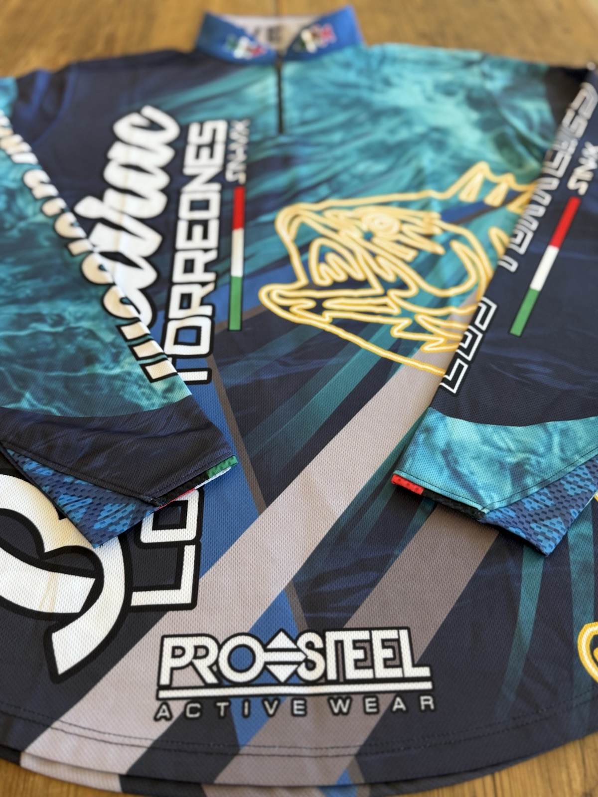 Pro Fishing Shirt 1/4 Zip Bacurato Los Torreones Mexico Pro Steel Active Wear gallery