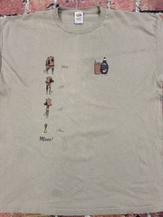 Vintage Funny Hersheys Chocolate Syrup 1997 Whole 2% 1% Skim Cow T Shirt XXL