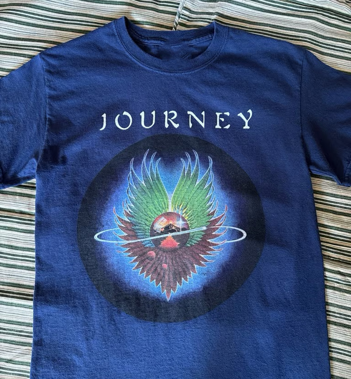 Navy Blue Journey band Rare COllection S-5XL Unisex Shirt TR875 gallery