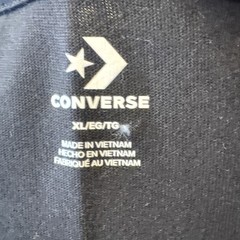 Converse All Star Chuck Taylor Crew Neck 100% Cotton T-Shirt Size XL Black New