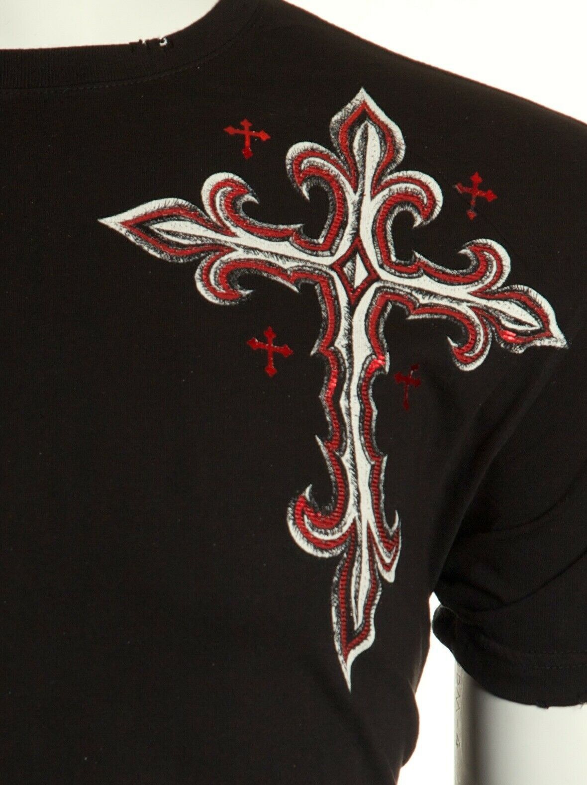 ARCHAIC by AFFLICTION Mens T-shirt Spine Wings Black Regular Fit S-2XL gallery