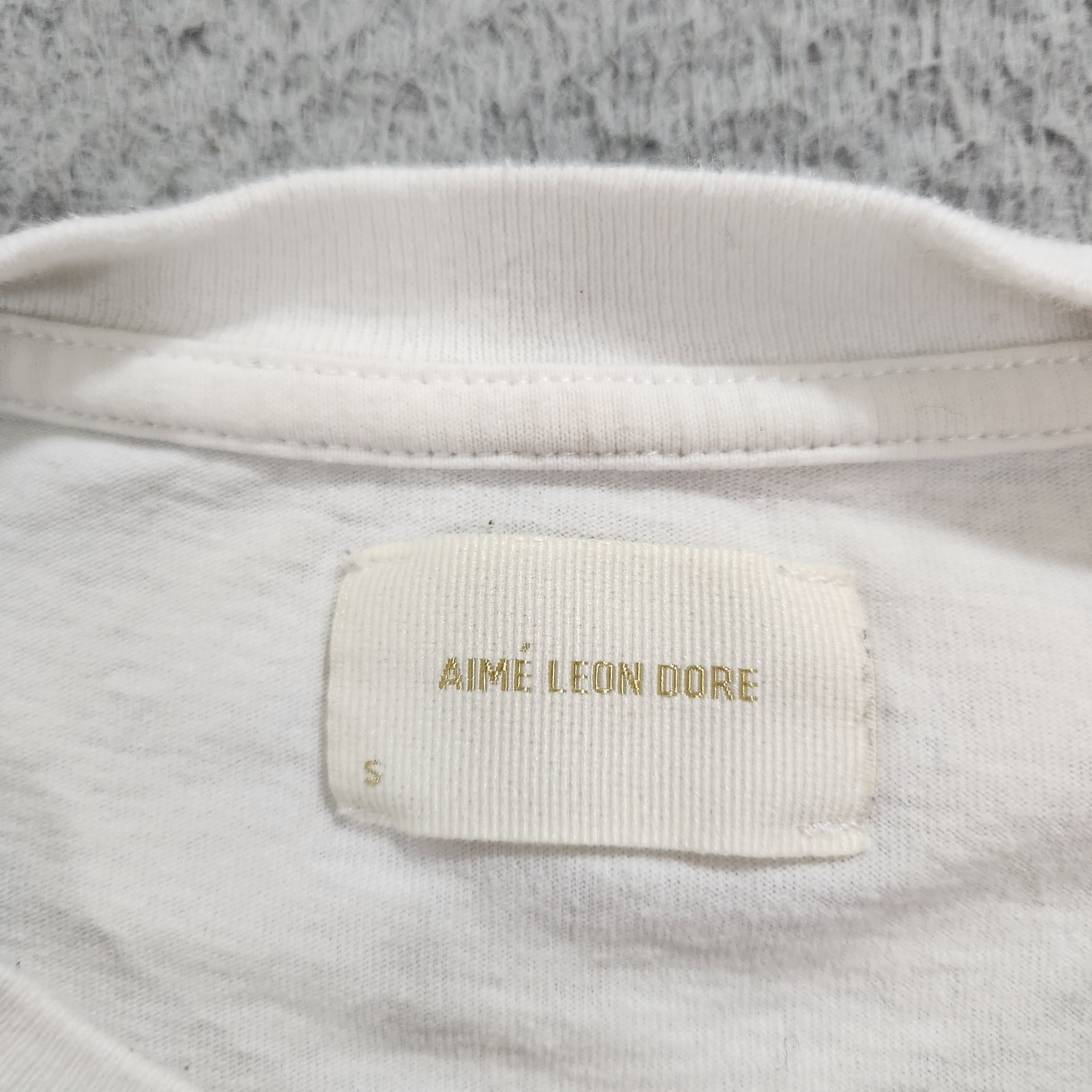 Aime Leon Dore T Shirt Mens Small White ALD Basketball Boards Olympic Games Tee gallery