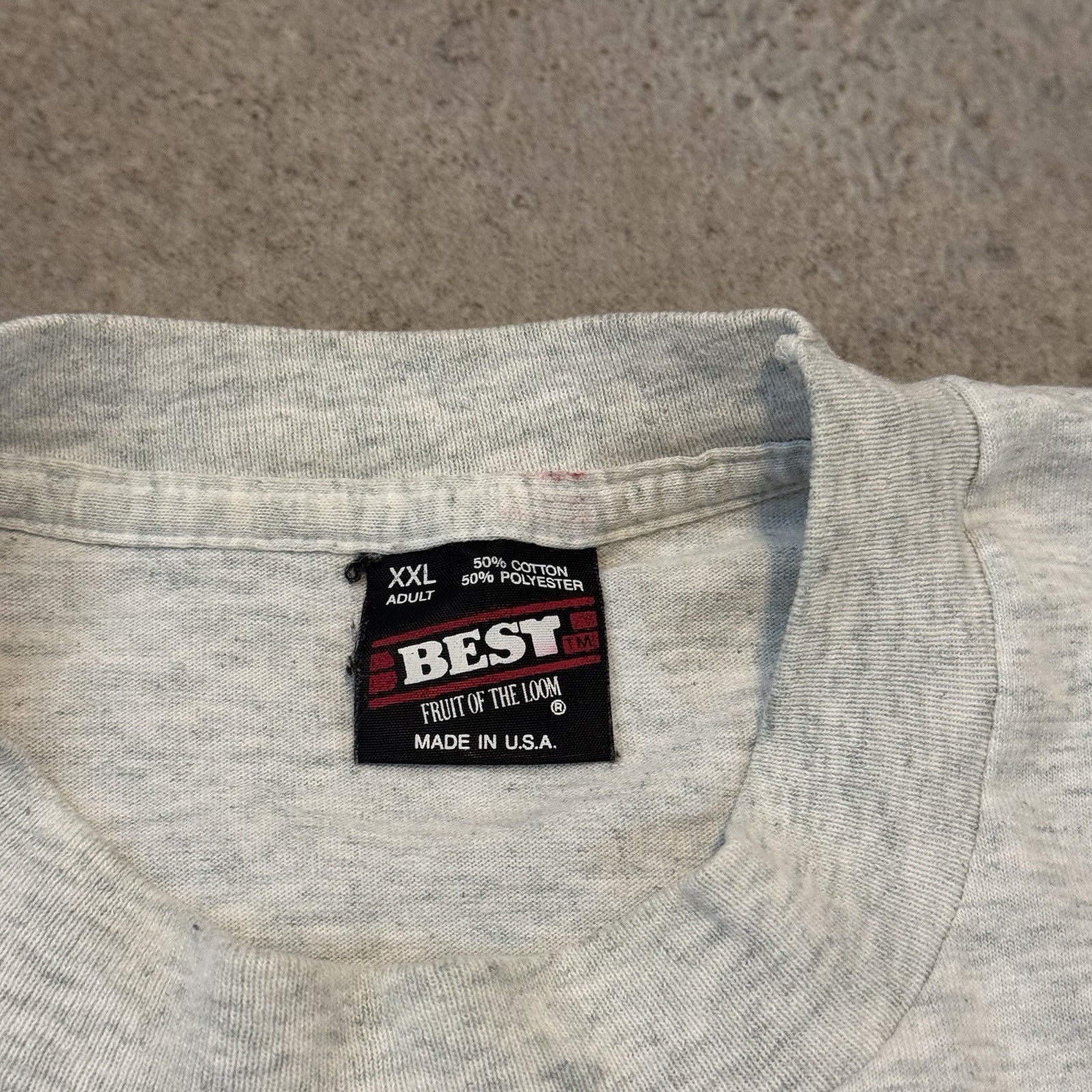 Vintage 90s AMA Missour Mule Kicker Cut Off Tee Shirt 2XL Hare Scramble 1995 gallery