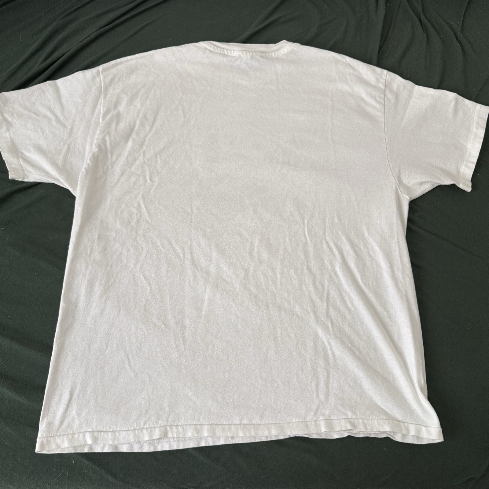 Vintage 90s Analogue Retentive Audiophile Vinyl Record Graphic T Shirt XL USA gallery