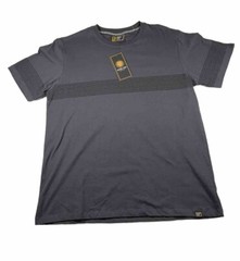 Level Ten Couture Shirt M Charcoal Gray NWT Tribal Striped Graphic Mens Casual