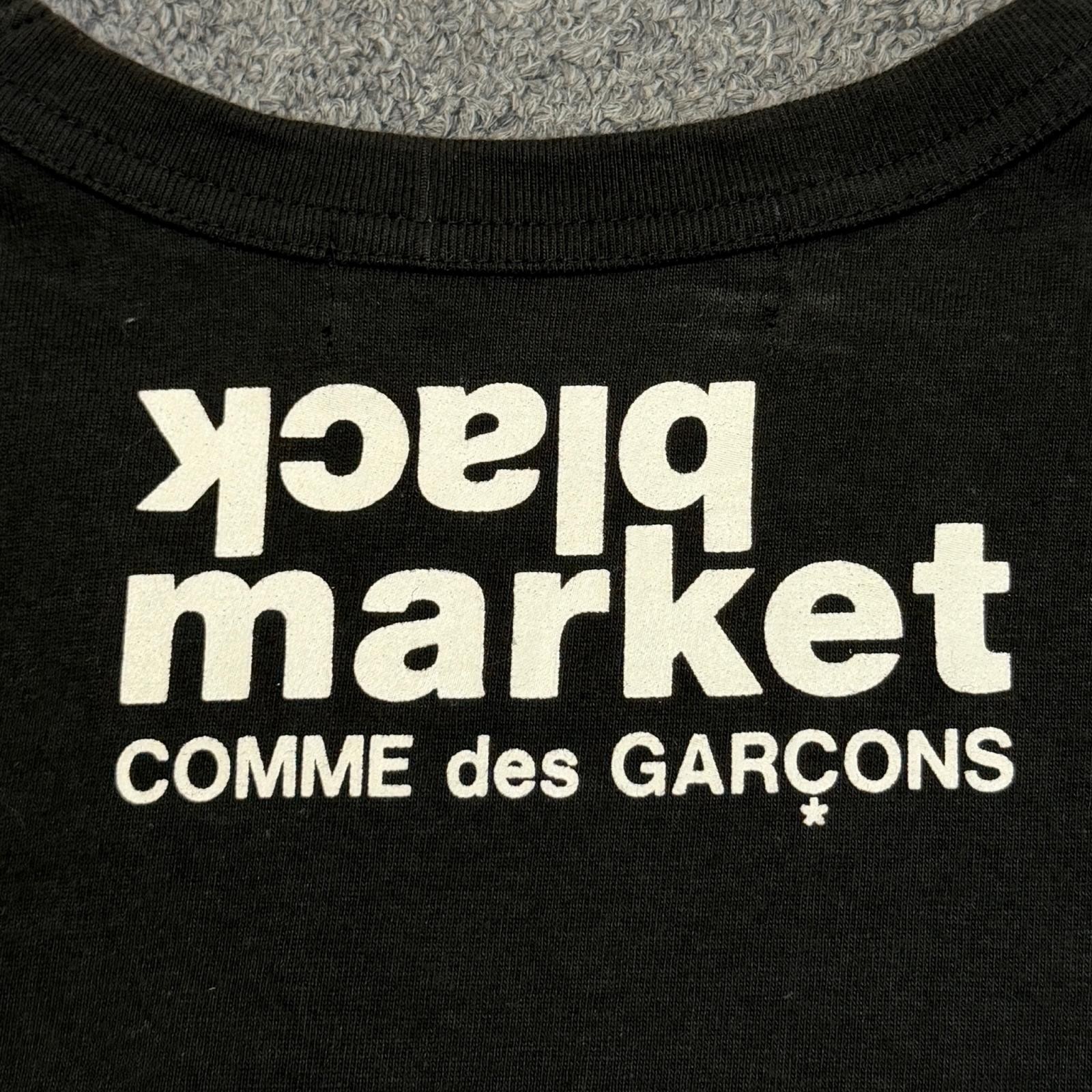 BLACK COMME des GARCONS × Disney 21AW BLACK MARKET T-shirt OH-T105 XL 18409M gallery