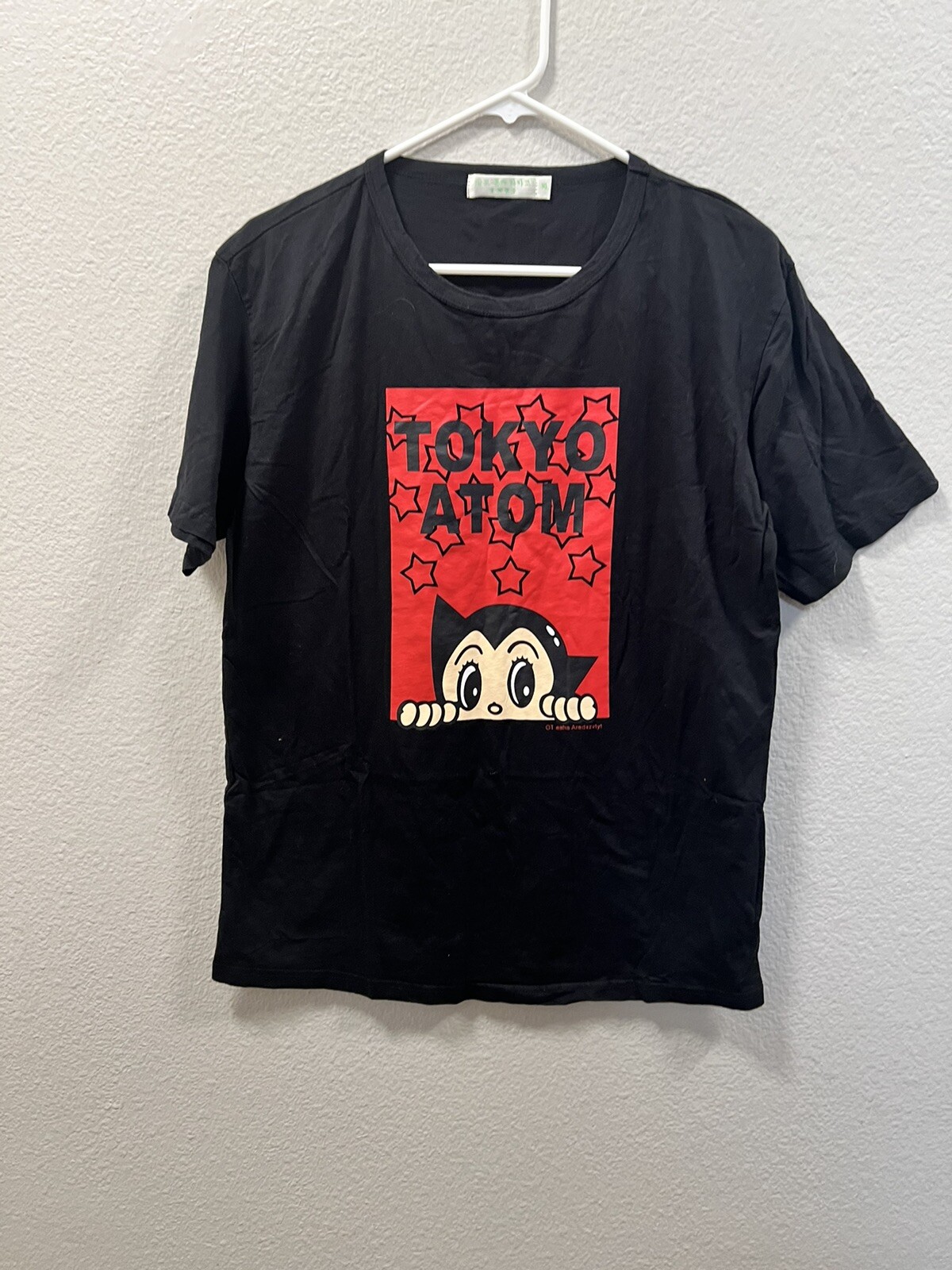 TOKYO ATOM astro boy vintage tee black Size XL