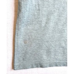 Lululemon Blue Metal Vent Tech “Energy Creates Energy” Short Sleeve SZ XL