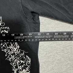 Volcom Basic Tee Scribble Stone Logo Graphic T-Shirt 2008 Skate Black Mens L