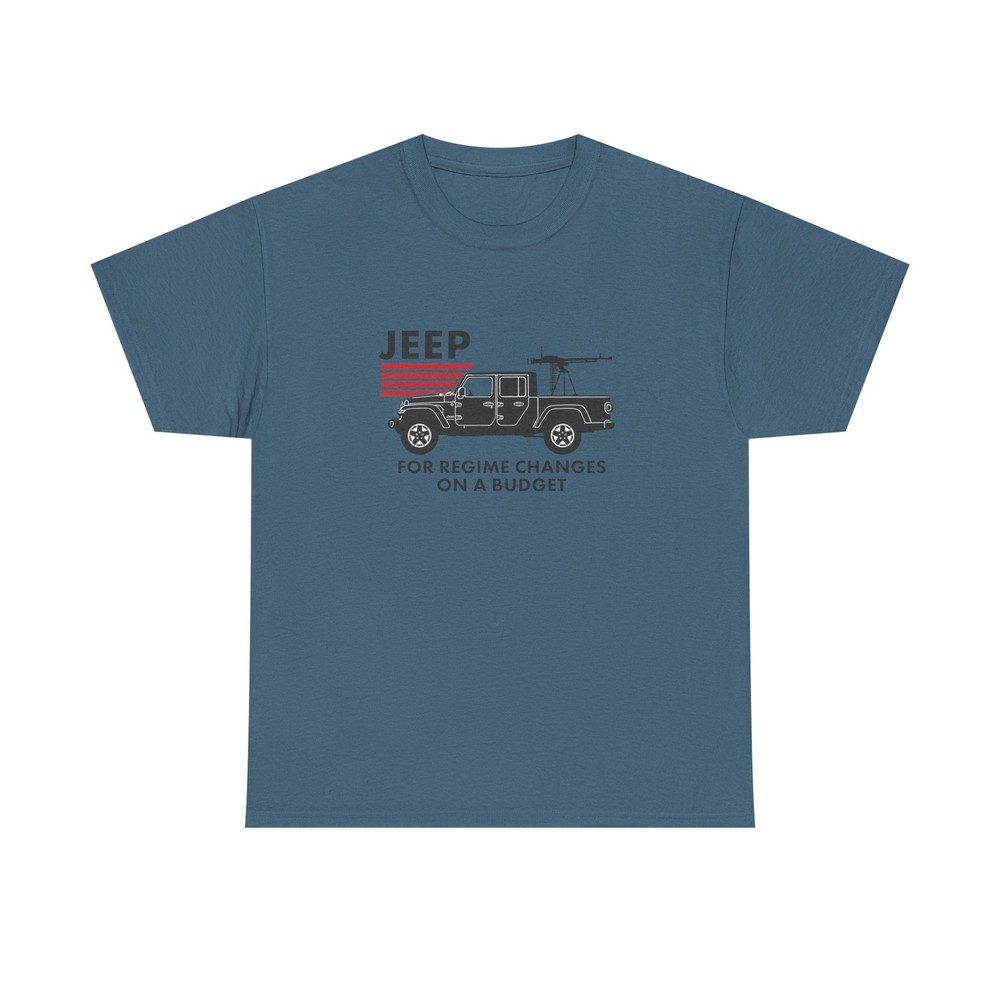 Funny Jeep Gladiator Shirt Cool Retro Regime Changes on a Budget