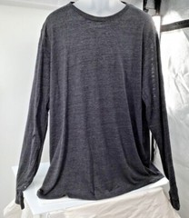 Long Sleeve T Shirts, Tri Blend Charcoal G Bella + Canvas – Signature Textures