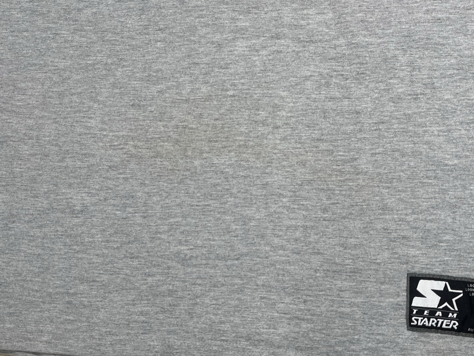 VTG UNC University of North Carolina Logo Gray T-Shirt Team Starter Men L STAINS gallery