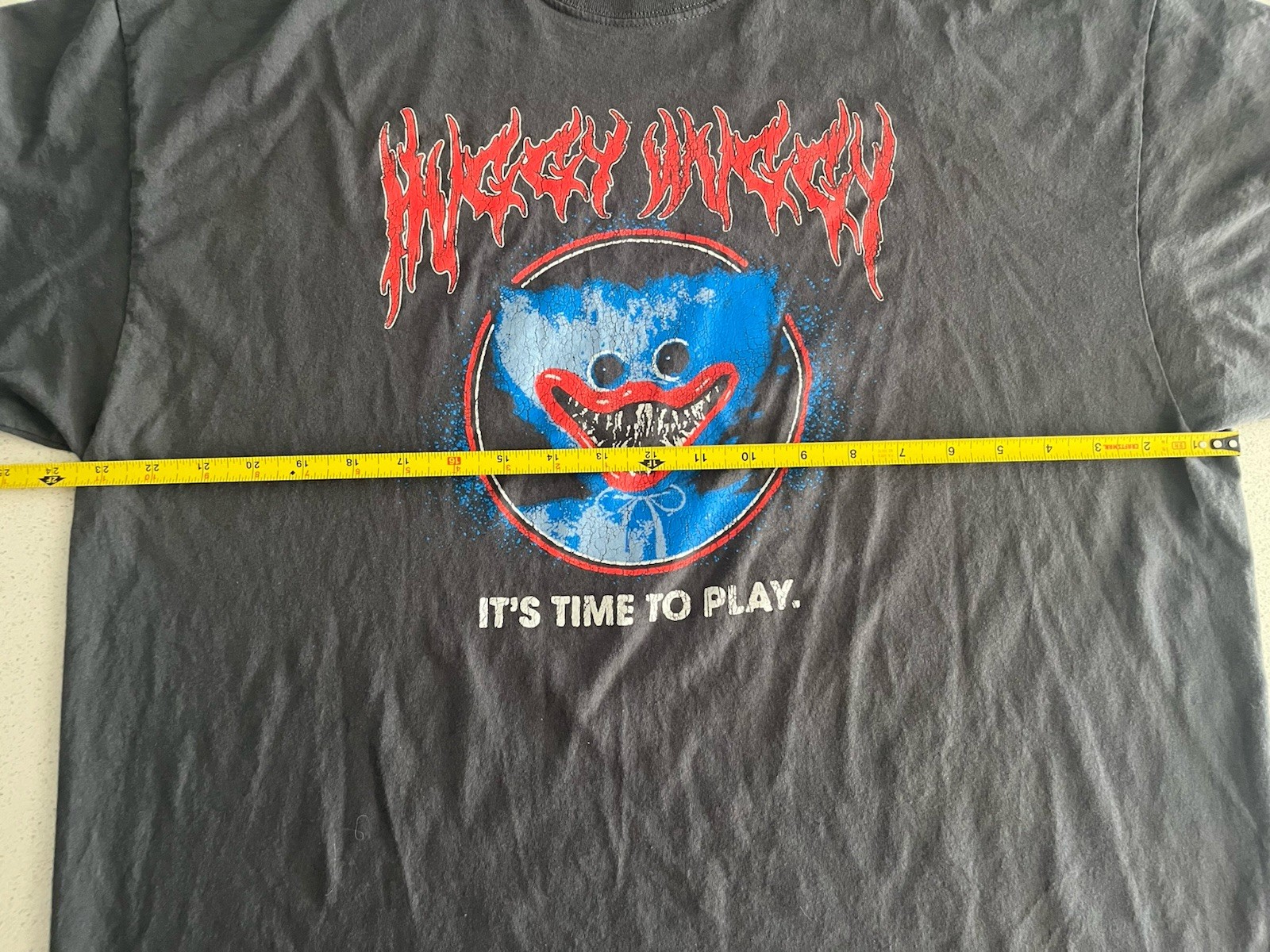 Poppy Playtime Huggy Wuggy It’s Time to Play Shirt - 2XL Size XXL gallery