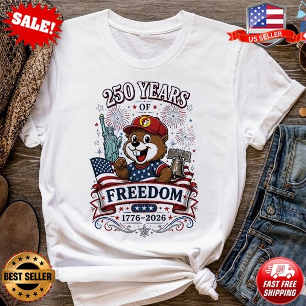 250 Yeas of Freedom 1776-2026 Patriotic 4th of July T-Shirt (S-5XL)