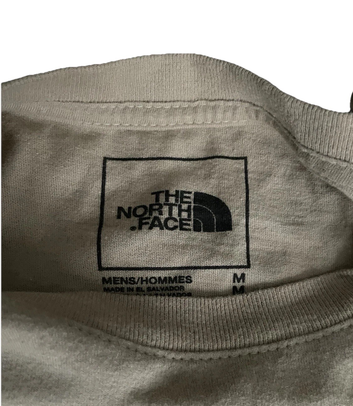 The North Face Pack Mule Donkey Burro Never Stop Exploring Tan T-Shirt Mens L gallery