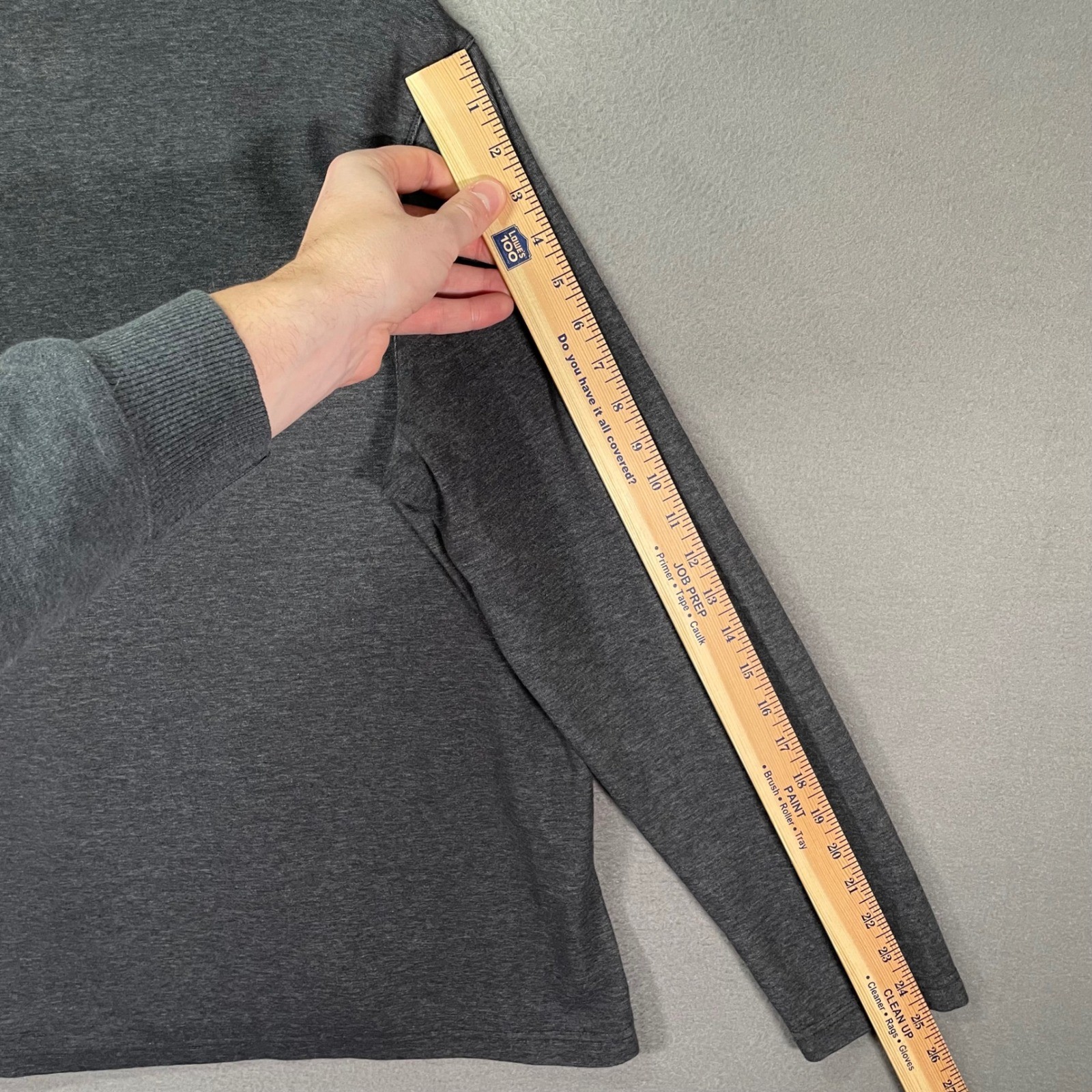 Mondetta Outdoor Project Long Sleeve Shirt Mens L Gray Excellent Polygiene Tee gallery