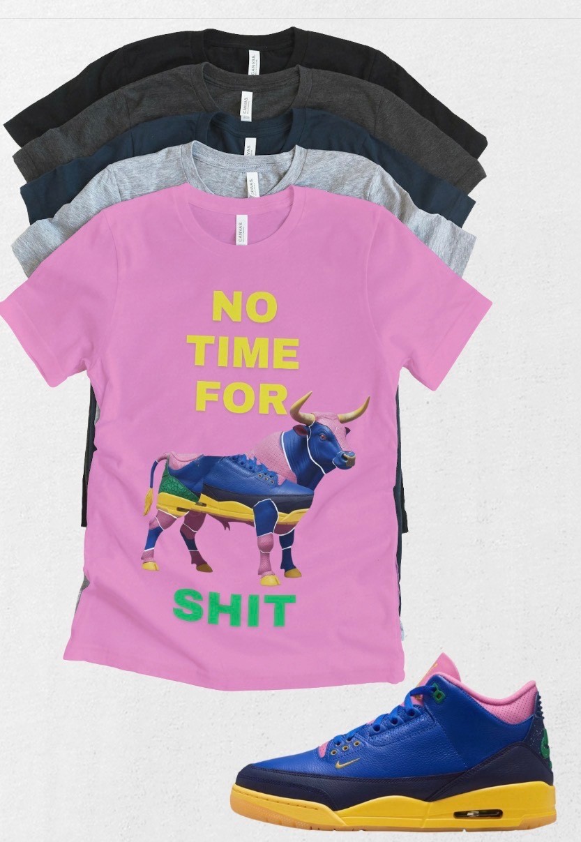Shirt to match Jordan 3 OG Retro x Jordan 3 SP “Brazil” No BS Matching Tee gallery