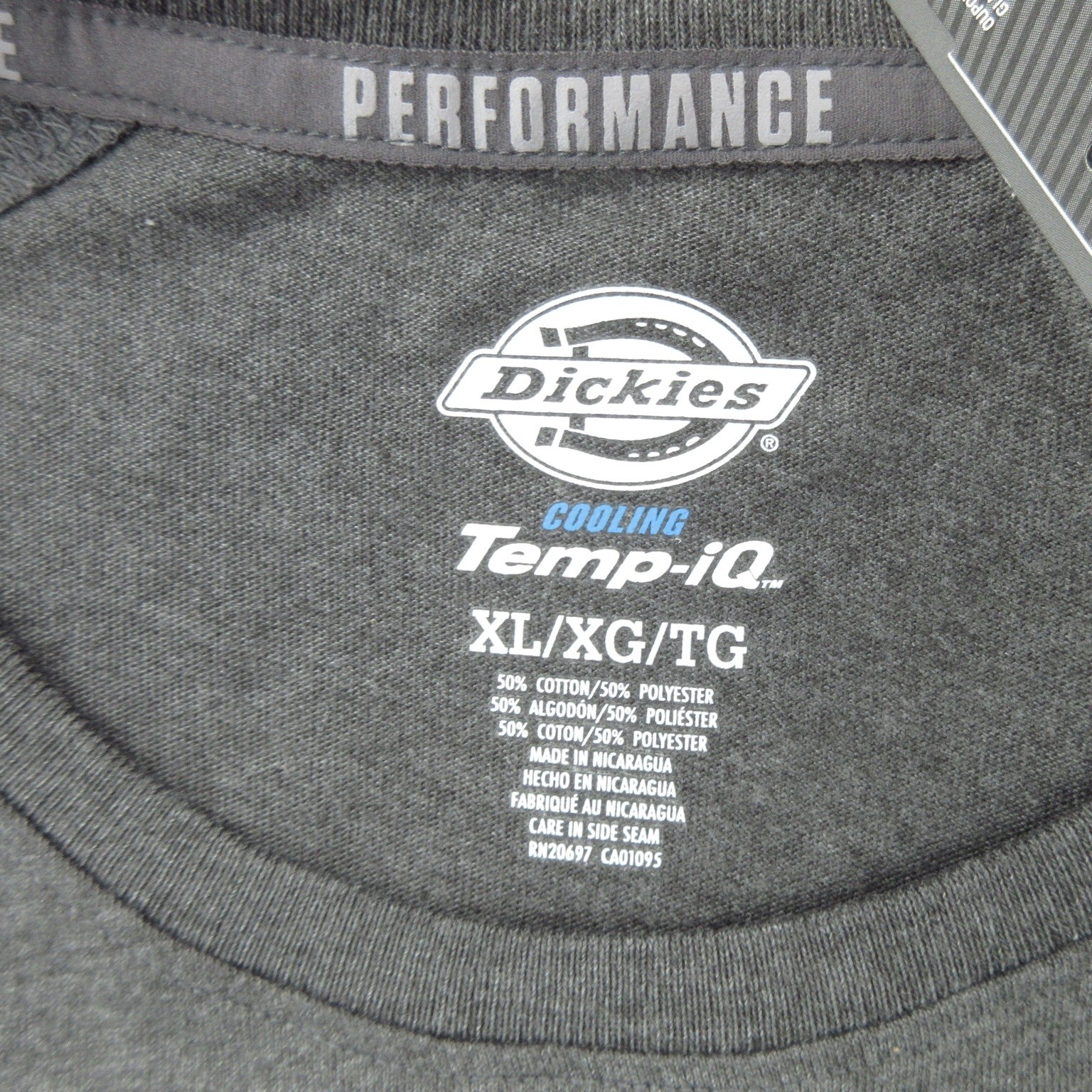 Dickies Performance Shirt Mens XL Cooling Temp-iQ Pocket T Moisture Wicking New gallery